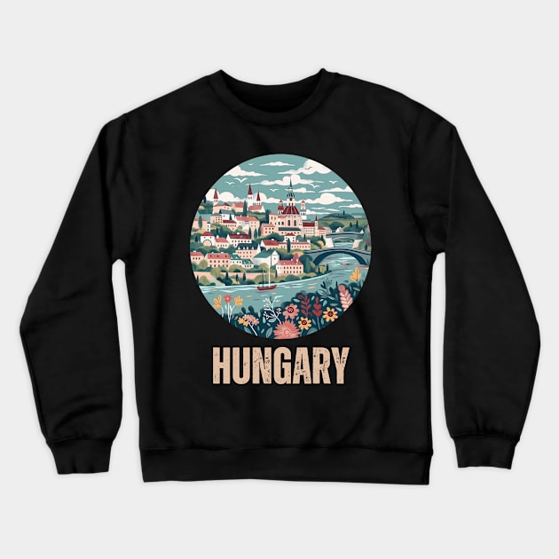 Hungary Crewneck Sweatshirt by Mary_Momerwids